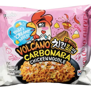 Paldo Volcano Carbonara Chicken Noodles