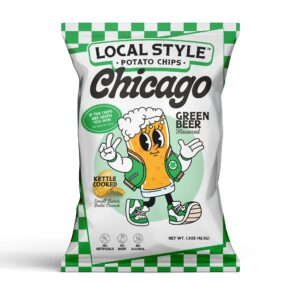 Local Style Chicago Green Beer Flavored Potato Chips